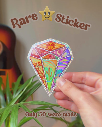 Rare Sticker 𖦹 Glitter Diamond
